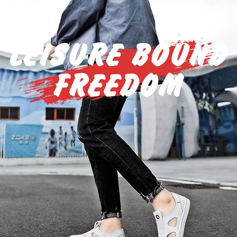 Men's Slip-On Hollow Casual Sandals (In Stock)