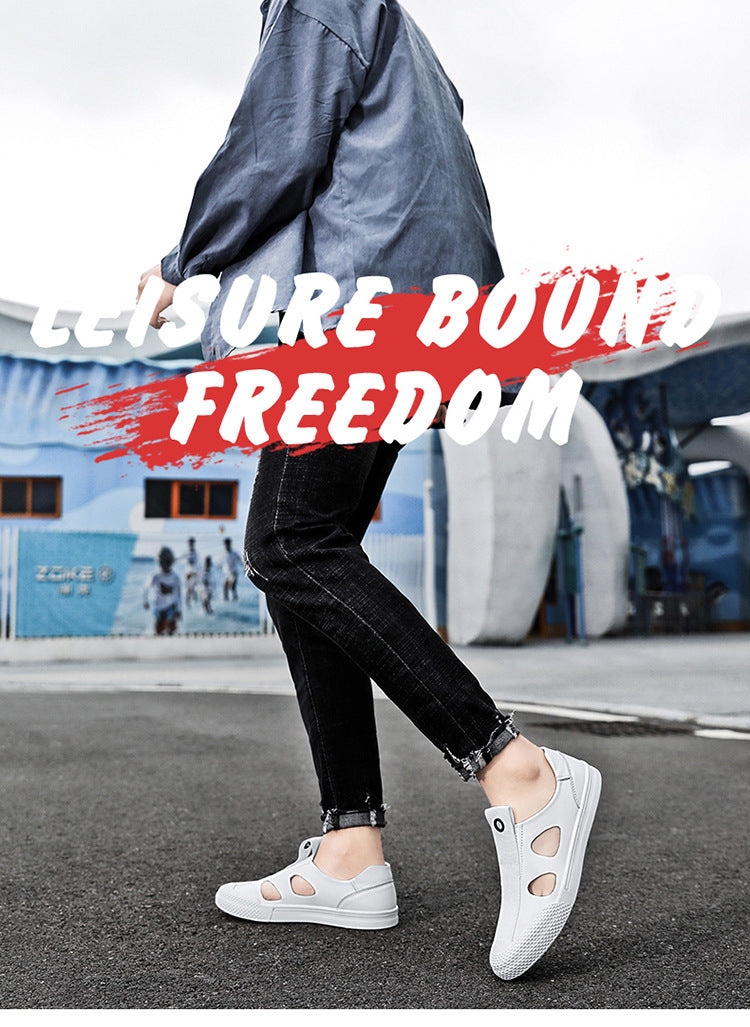 Men's Slip-On Hollow Casual Sandals (In Stock)