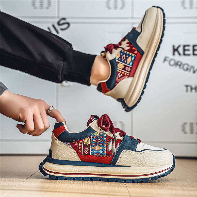 Men's Thick-Soled Heightening Running Sneakers