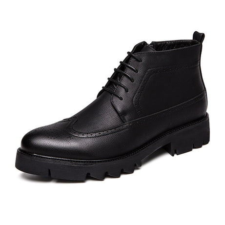 Men's Leather Fashion Casual Martin Boots