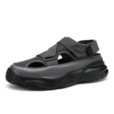 Men's Trendy Thick-Soled Velcro Casual Sandals