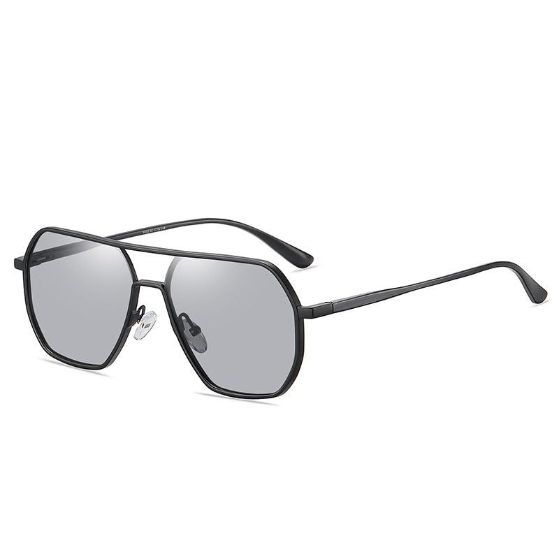 Men's Color-Changing Polarized Aluminum Sunglasses