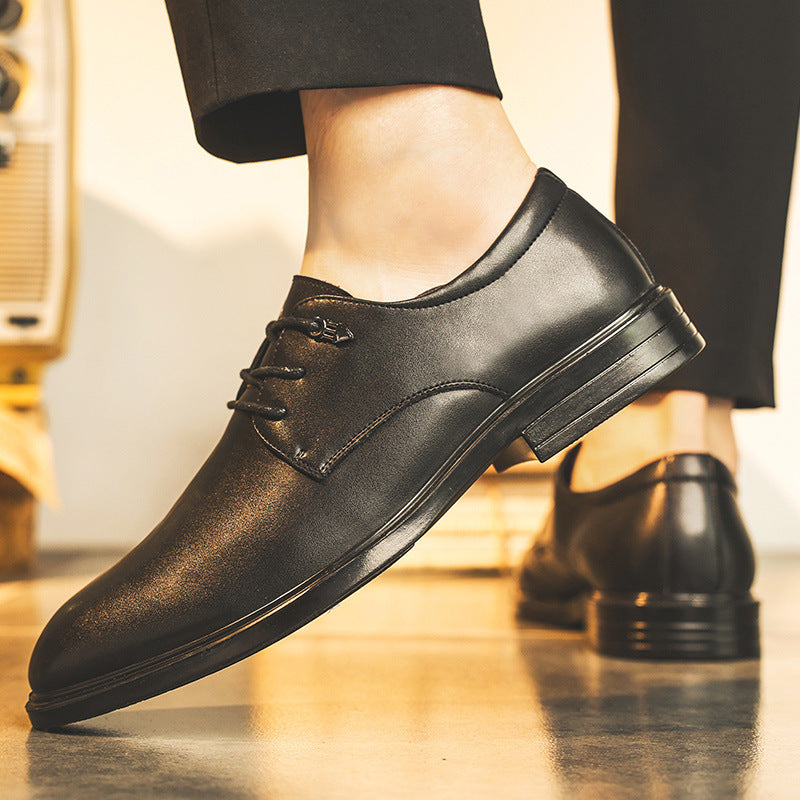 Men's British Leather Outdoor Trend Shoes