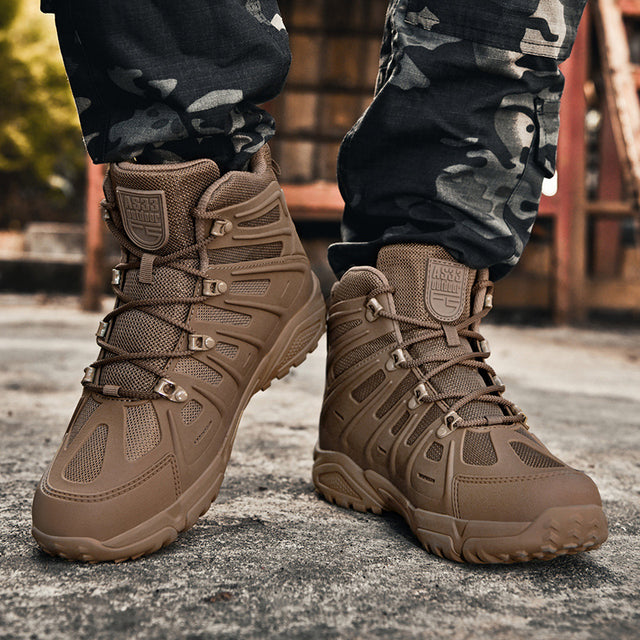 Men's Outdoor Training High-Top Tactical Boots