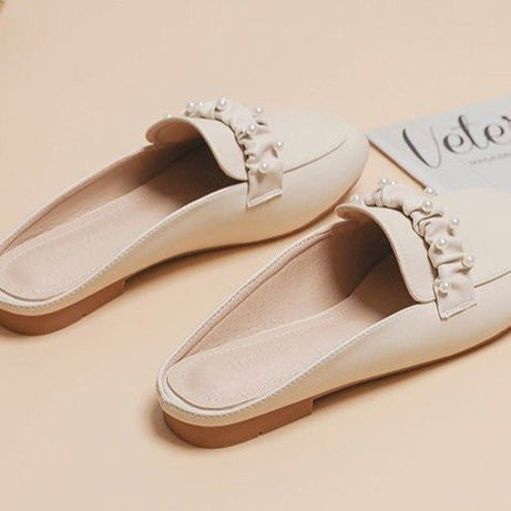 Women's Summer Flat Bottom Half  Shoes
