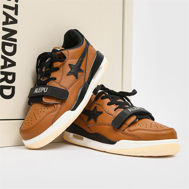 Men's Low-top Color Matching Casual Shoes