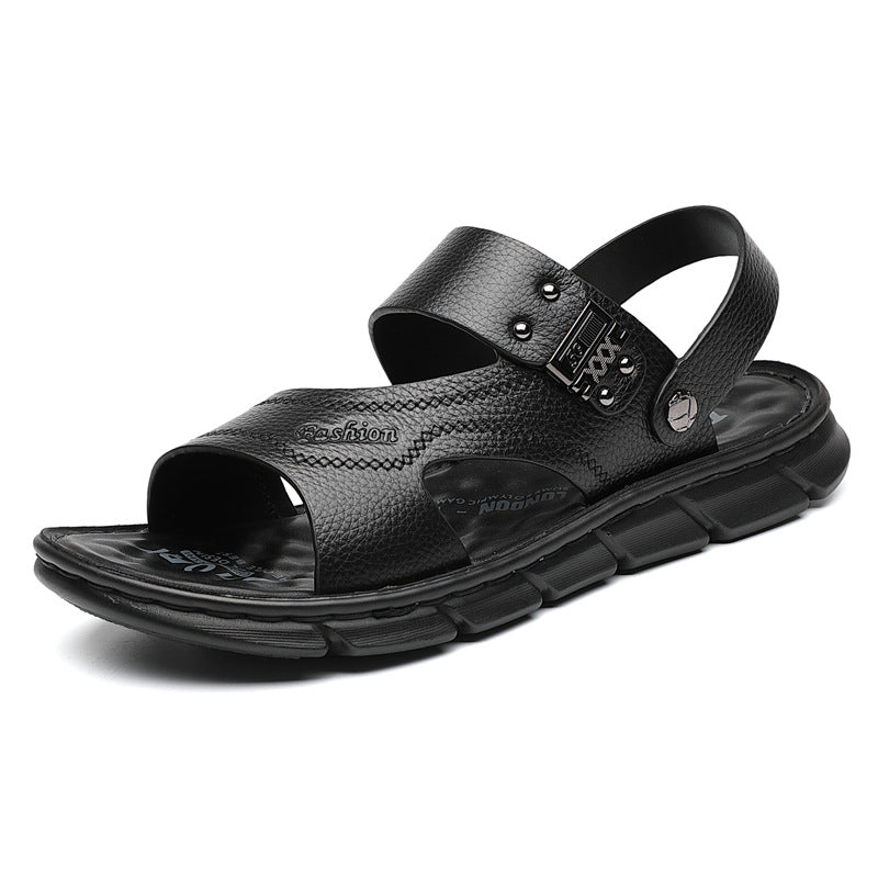 Men's Sandals Leather Summer Sandals
