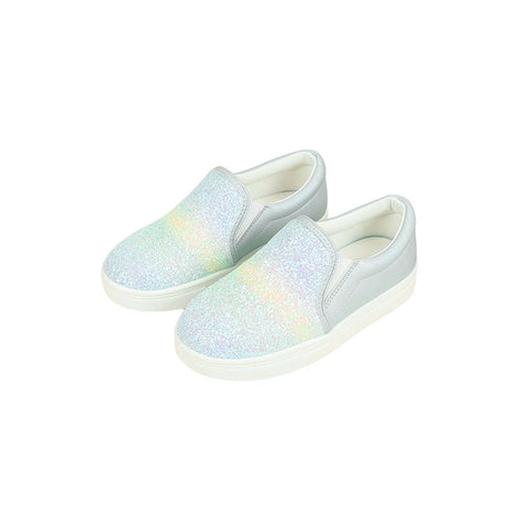 Women's Rainbow Glitter Casual Shoes
