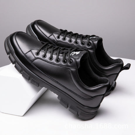 Men's Leather Fashion Trend Casual Shoes