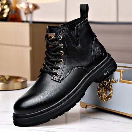 Men's Leather British Style Martin Boots