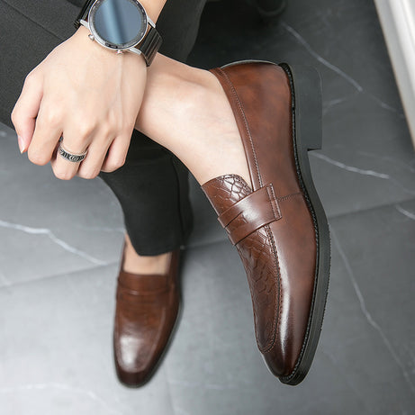 Men's Low-Top Fashionable Leather shoes