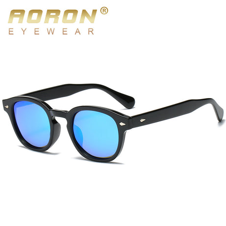 Women's Decorative glass Semi Round Sunglasses