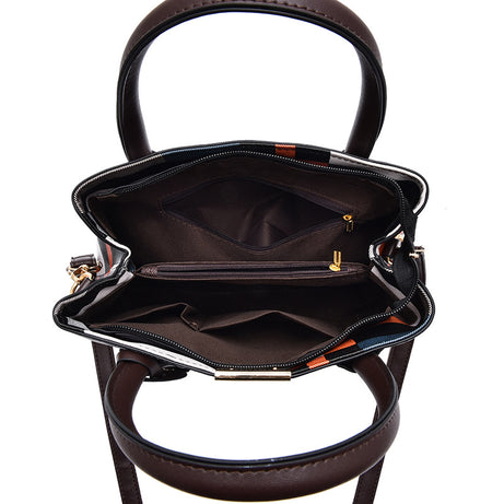 Women's Atmospheric Plaid European And American Bag