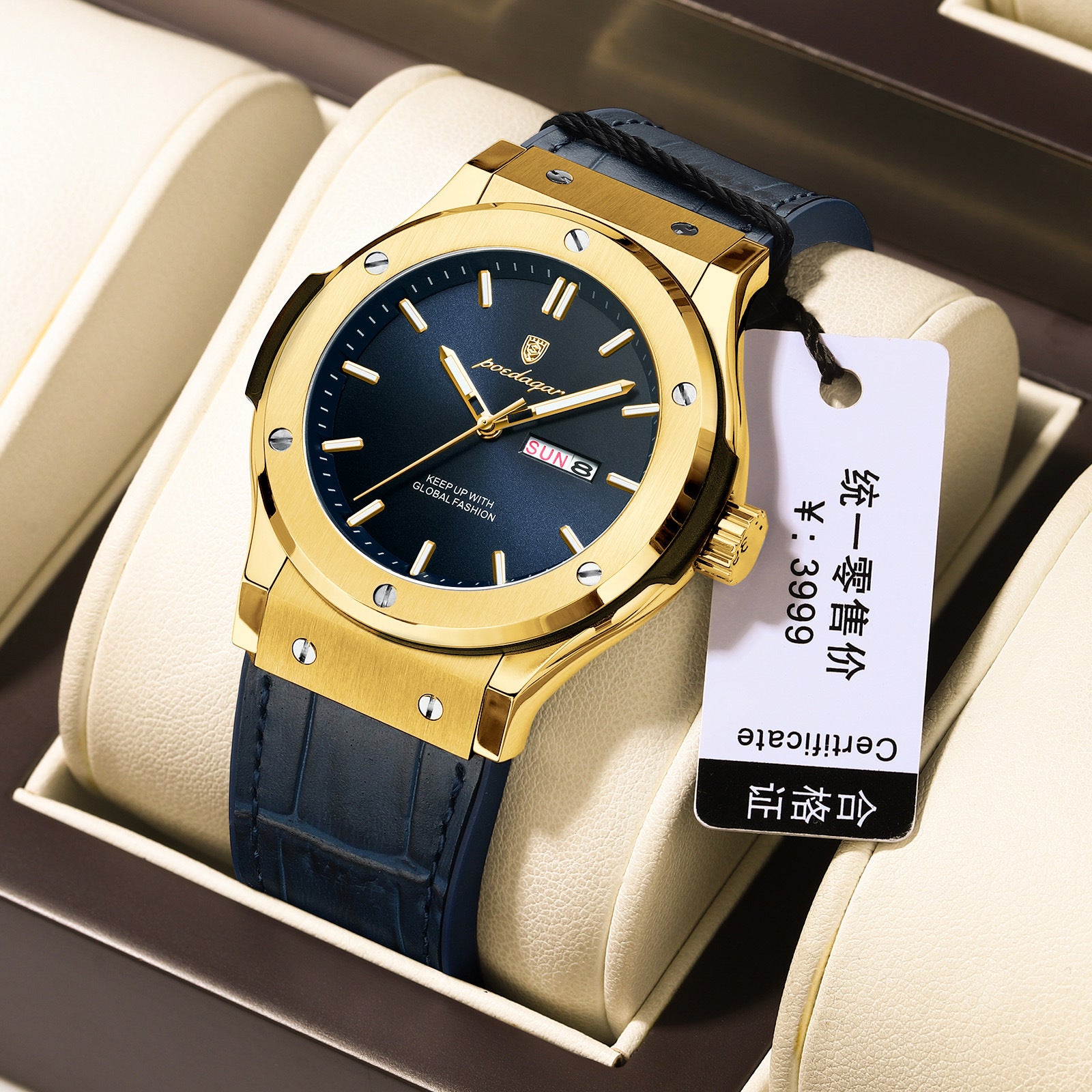 Men's Waterproof Luxury Casual Watch