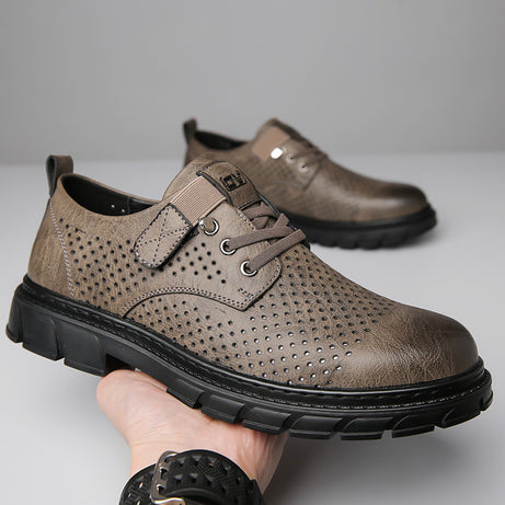 Men's Leather Breathable Outdoor Shoes