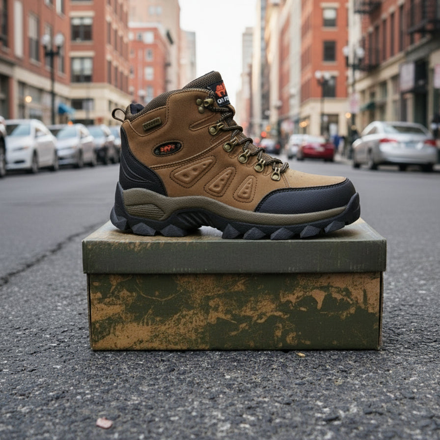 Men's High Top Outdoor Trendy Hiking Shoes