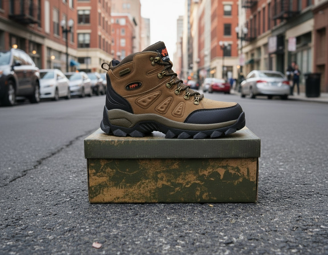 Men's High Top Outdoor Trendy Hiking Shoes