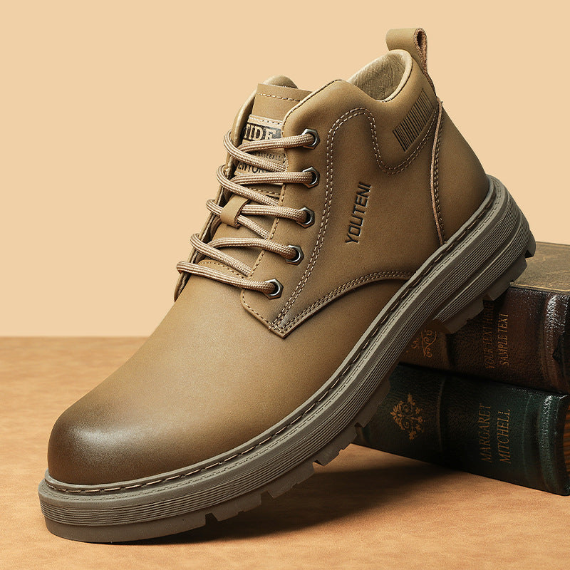 Men's Leather Outdoor Martin Boots