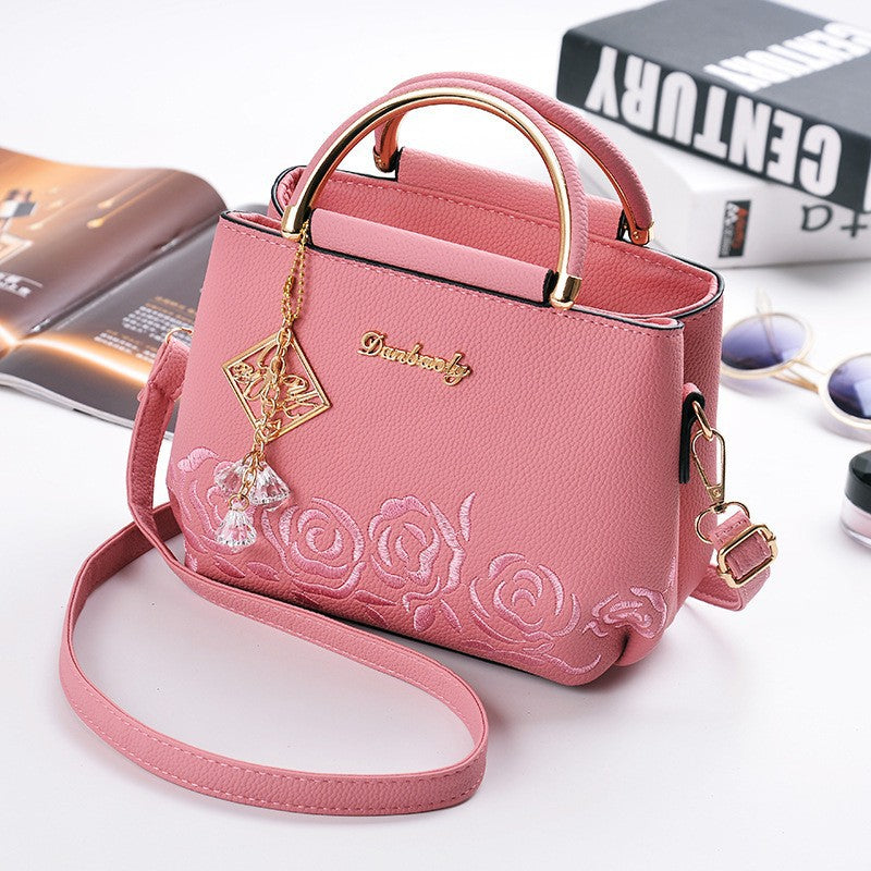 Women's Fashion Embroidered Shoulder Bag