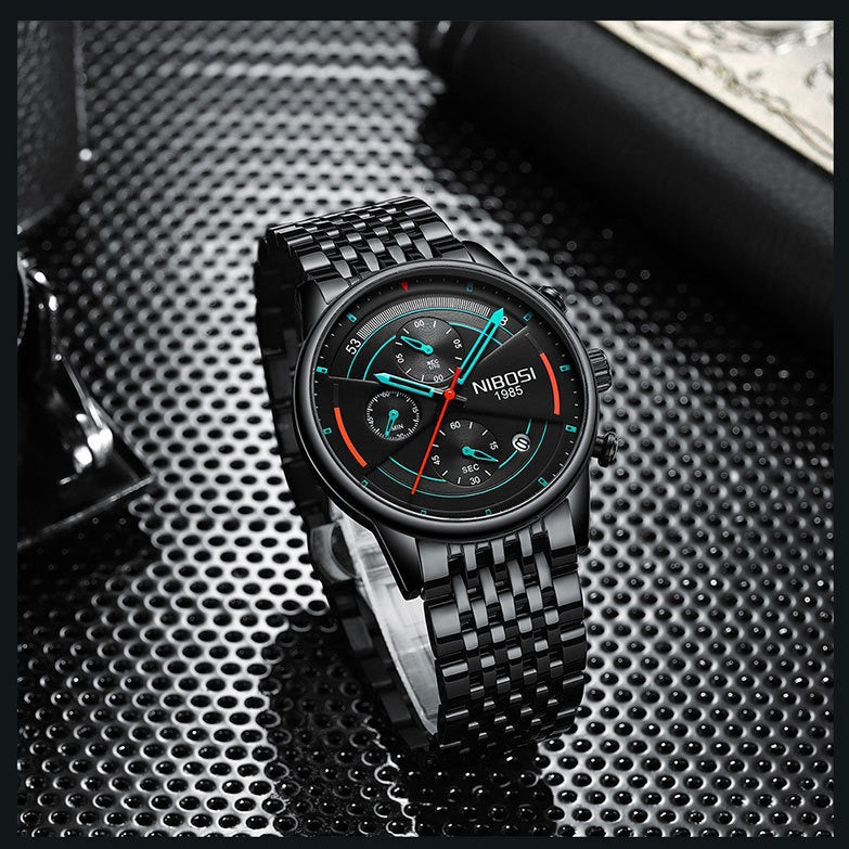 Men's Leisure Simple Multi-Function Watch