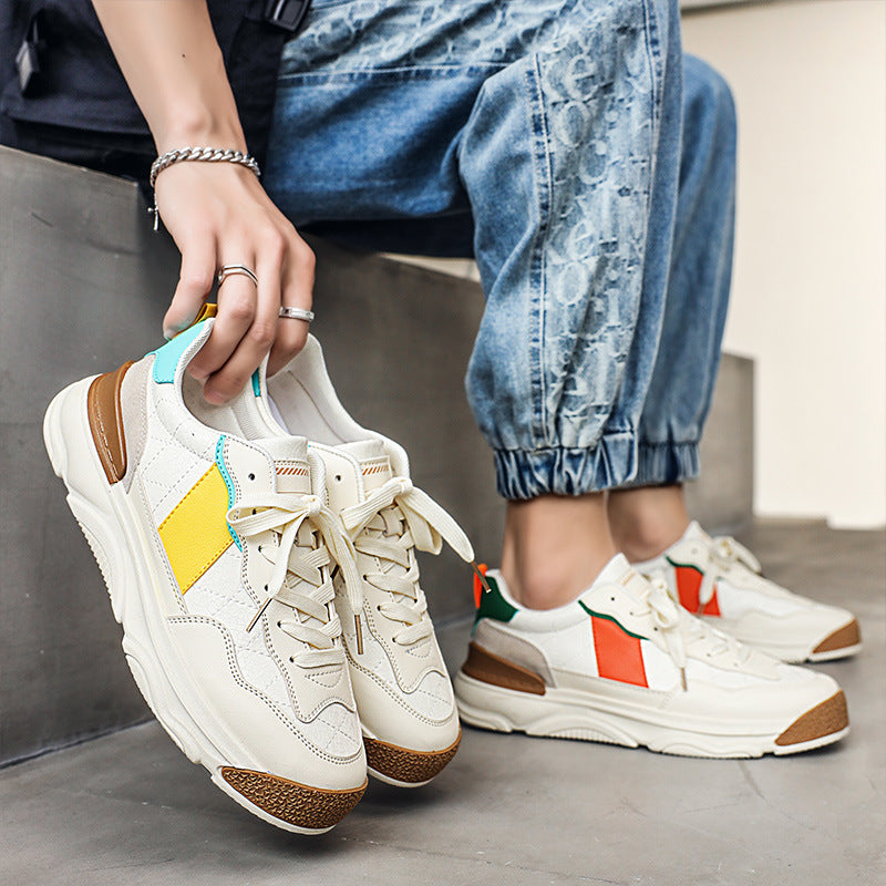 Men's Casual High Quality Broadcast Leather Trendy Shoes