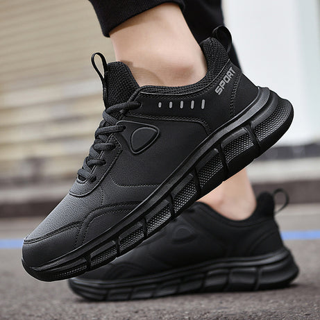 Men's Outdoor Leather Running Shoes
