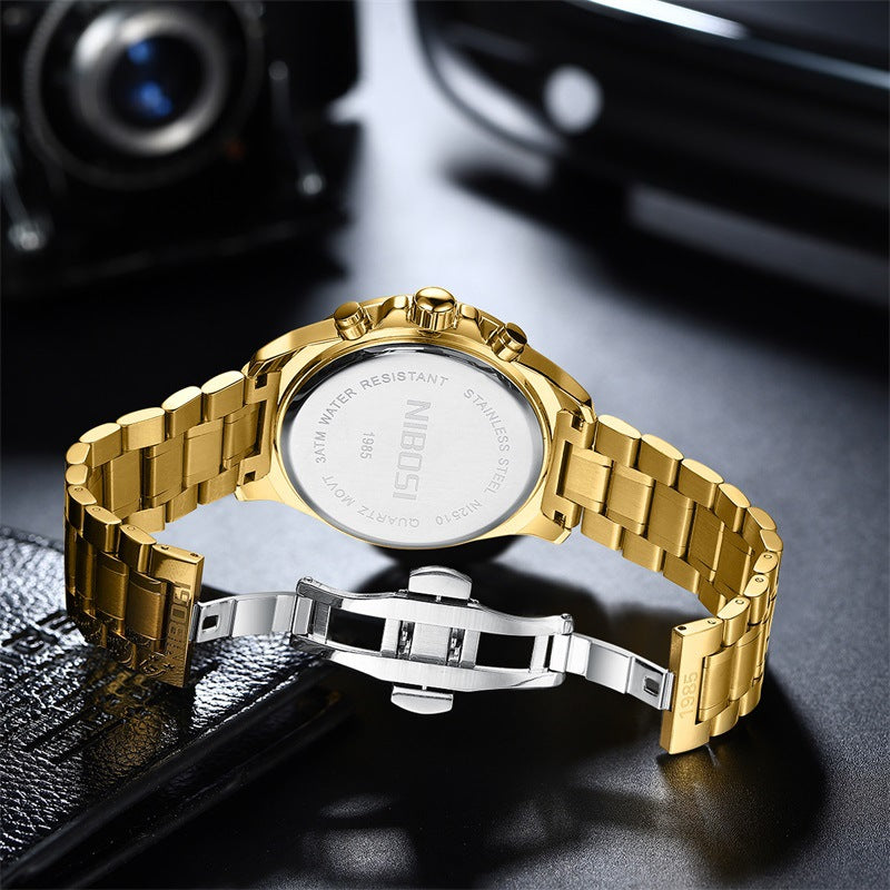 Men's Multifunctional Waterproof Luminous Watch