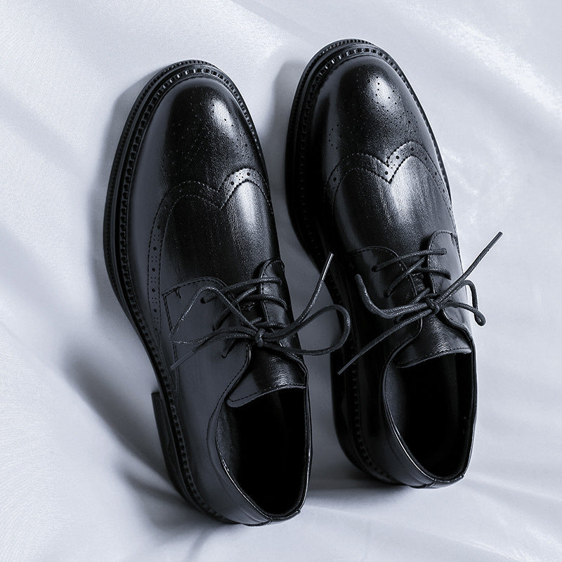 Men's Fashion British Style Leather Shoes