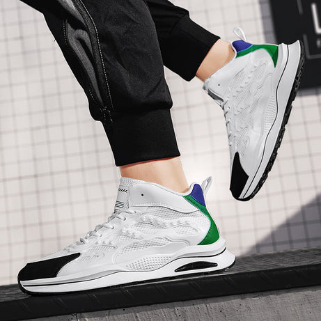 Men's Breathable High-Top Running Shoes