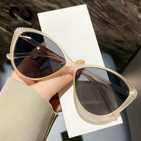 Women's Large Frame Cat Eye Retro Sunglasses