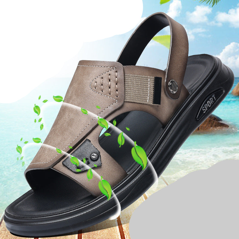 Men's Genuine Leather Sandals