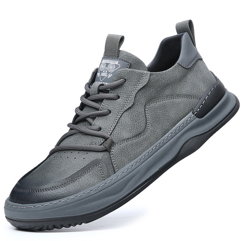 Men's Leather Versatile Casual Shoes