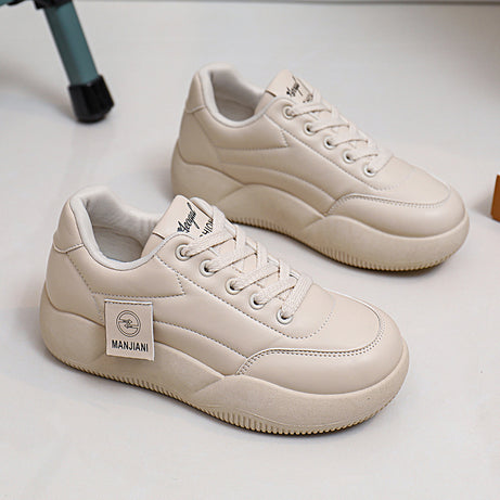 Women's Versatile Thick Baseplate Sneakers