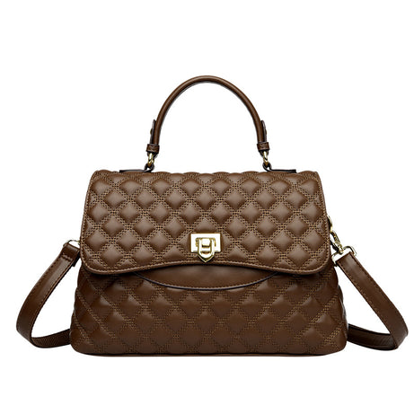 Women's Leather Atmospheric Trendy Shoulder Bag