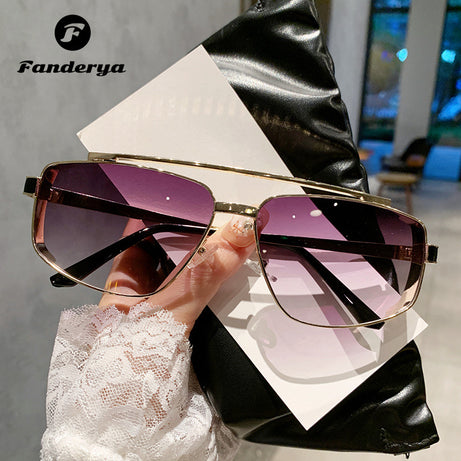 Women's Versatile Round-faced Sunglasses