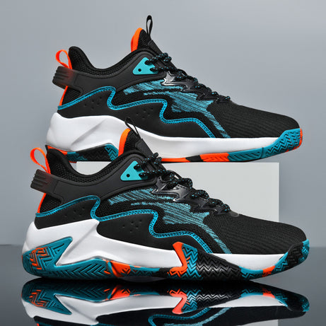 Men's Breathable High-Top Basketball Sports Shoes