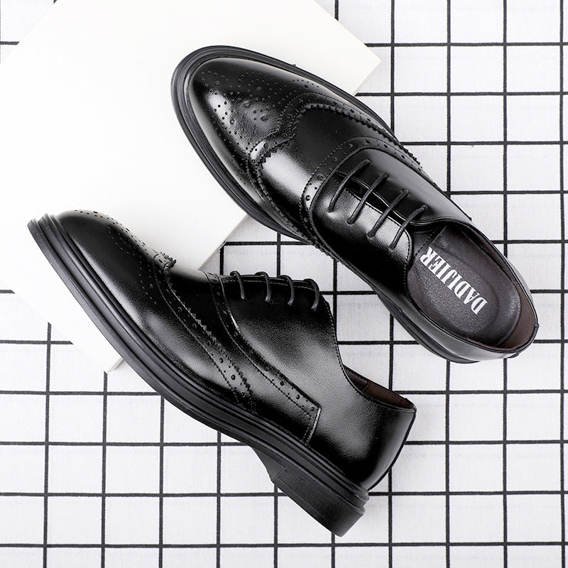 Men's Leather British Style Formal Shoes