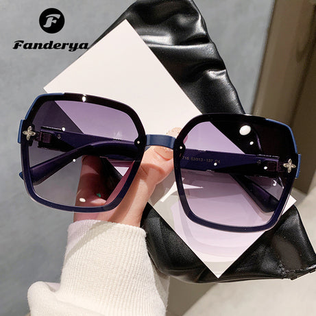 Women's Large Frame Fashion Trend Sunglasses