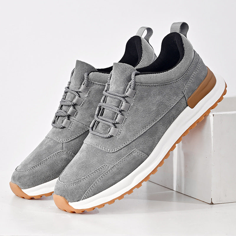 Men's Leather High-End Trendy Casual Shoes