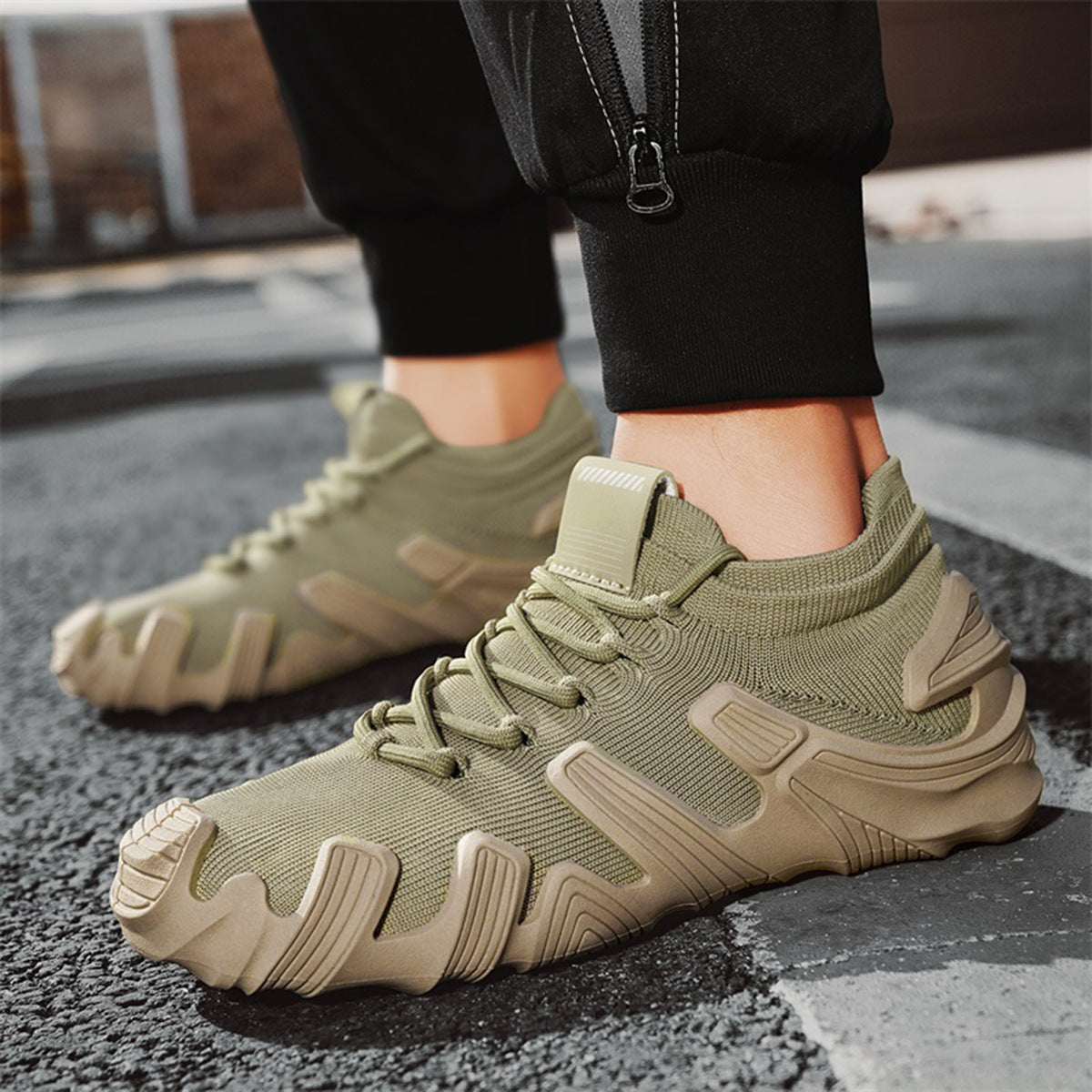 Men's Flying Woven Fashion Casual Shoes