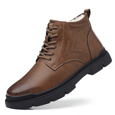 Men's Leather Outdoor Casual Martin Boots