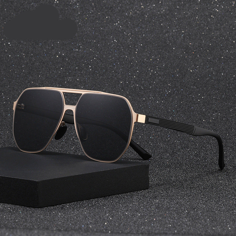 Men's Large-frame Trend UV-proof Sunglasses