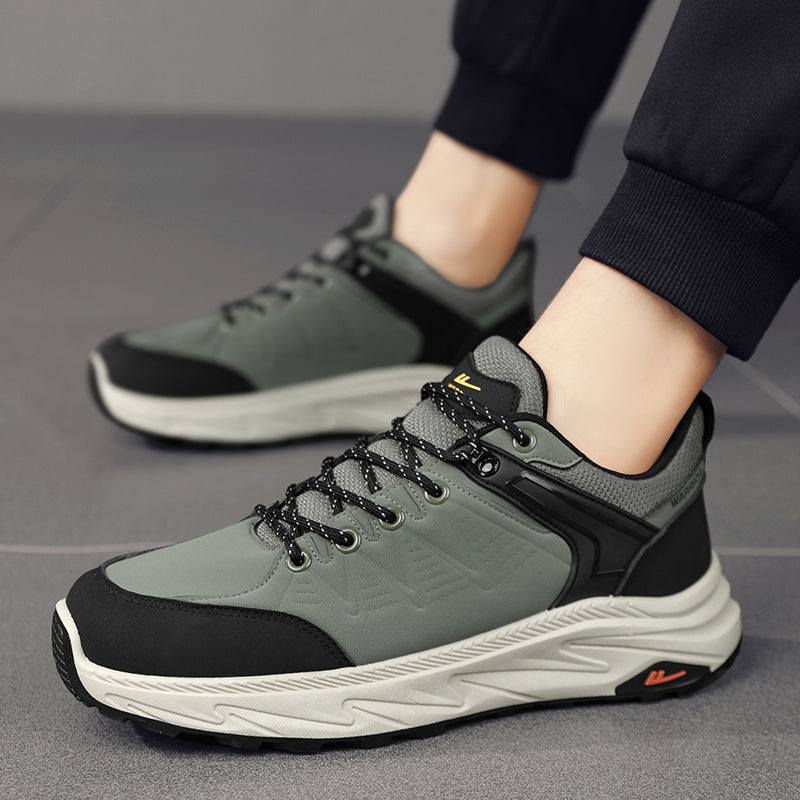 Men's Microfiber & Mesh Outdoor Casual Shoes