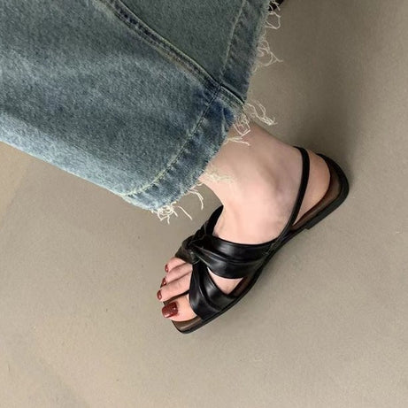 Women's Butterfly-knot Open Toe Sweet Sandals