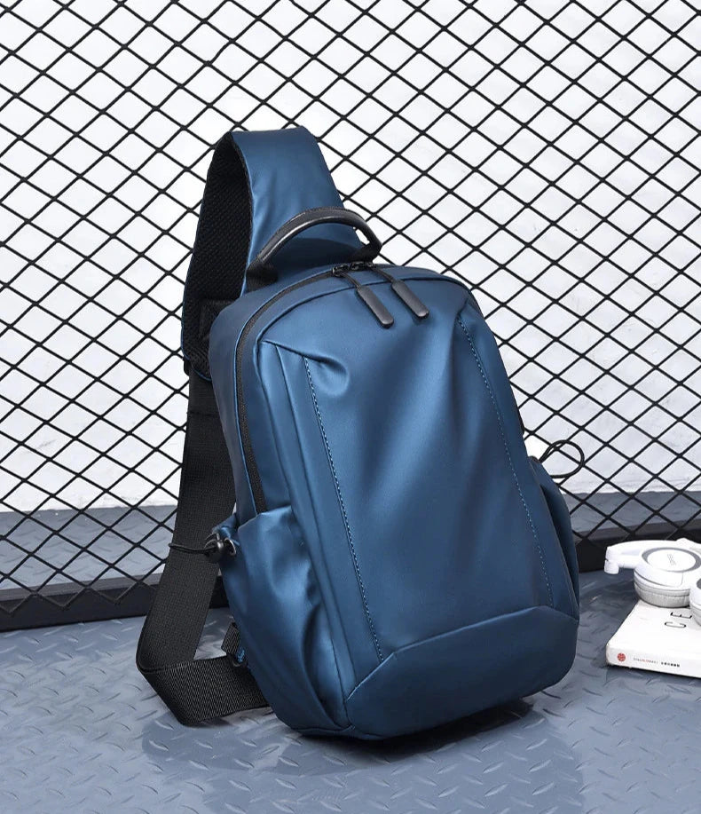 Men's Multi-Compartment Fashion Casual Chest Bag