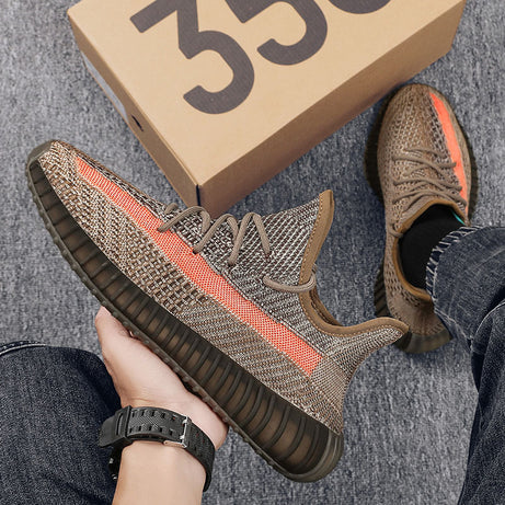 Men's Flying Woven Fashionable Trendy Shoes