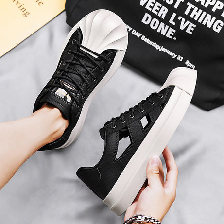 Men's Fashion Trend Shell Head Board Shoes