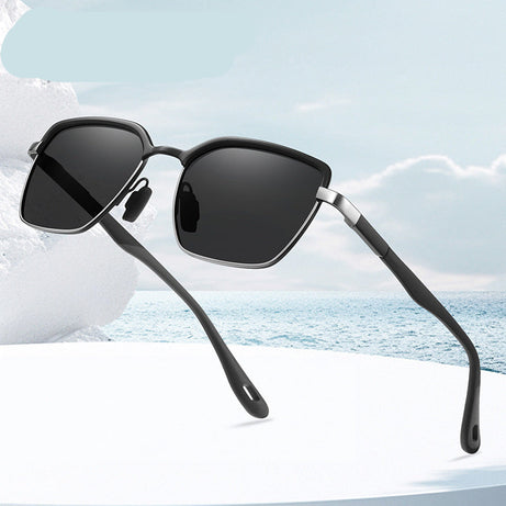 Men's Multi Color-changing Square Unique Sunglasses