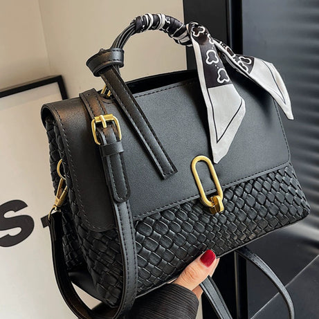 Women's Leather Trendy Shoulder/Corssbody Hand Bag