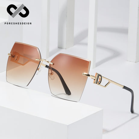 Women's Thin Sunshade Versatile Anti-UV Sunglasses